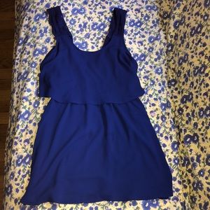 Tobi blue flowy dress